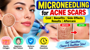 Microneedling for Acne Scars: Cost, Benefits, Results & Aftercare
