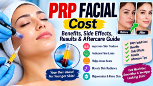 PRP Facial Cost: Benefits, Side Effects, Results & Aftercare Guide