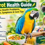 Parrot Health Guide: Common Health Problems, Nutrition, Symptoms & Care Tips