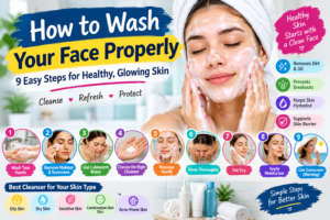 How to Wash Your Face Properly: 9 Easy Steps for Healthy Skin